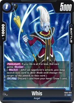 Whis #FB03-029 · Dragon Ball Super: Fusion world