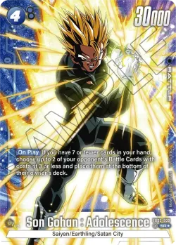 Son Gohan : Adolescence #FB03-039 · Dragon Ball Super: Fusion world