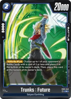 Trunks : Future #FB03-040 · Dragon Ball Super: Fusion world