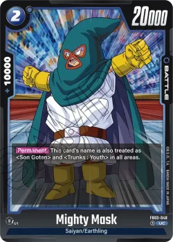 Mighty Mask #FB03-048 · Dragon Ball Super: Fusion world