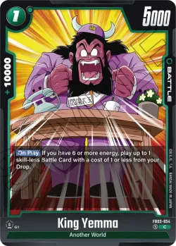 King Yemma #FB03-054 · Dragon Ball Super: Fusion world