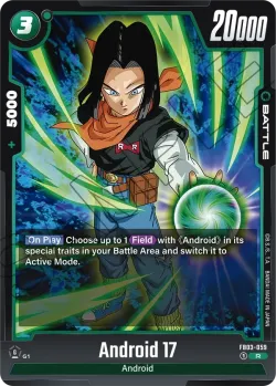 Android 17 #FB03-059 · Dragon Ball Super: Fusion world