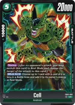 Cell #FB03-060 · Dragon Ball Super: Fusion world