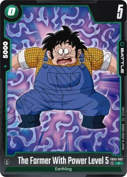 The Farmer With Power Level 5 #FB03-062 · Dragon Ball Super: Fusion world