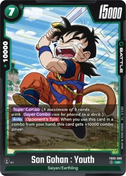 Son Gohan : Youth #FB03-066 · Dragon Ball Super: Fusion world