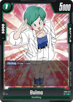 Bulma #FB03-071 · Dragon Ball Super: Fusion world