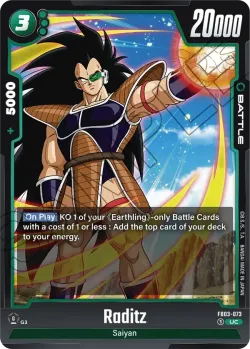 Raditz #FB03-073 · Dragon Ball Super: Fusion world