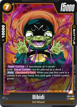 Bibidi #FB03-085 · Dragon Ball Super: Fusion world