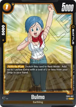 Bulma #FB03-087 · Dragon Ball Super: Fusion world