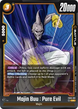 Majin Buu : Pure Evil #FB03-091 · Dragon Ball Super: Fusion world