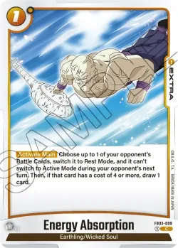 Energy Absorption #FB03-099 · Dragon Ball Super: Fusion world