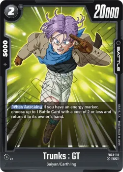 Trunks : GT 「FB03-118」「EN」
