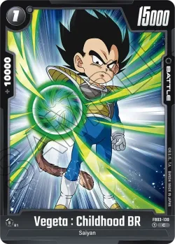 Vegeta : Childhood BR 「FB03-130」「EN」