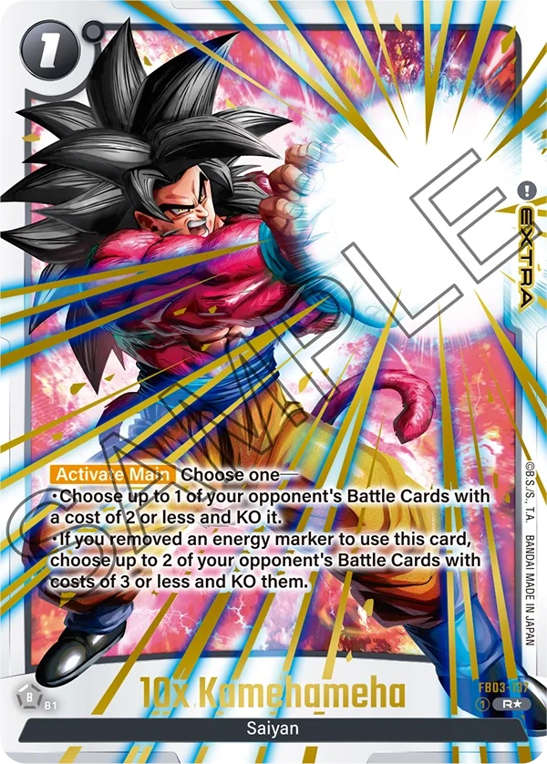 10x Kamehameha 「FB03-137-p1」「EN」