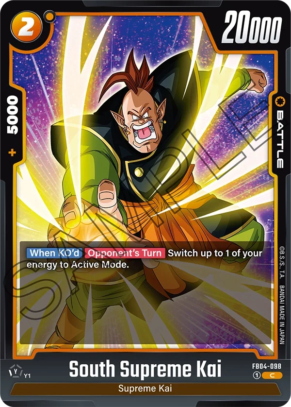 South Supreme Kai 「FB04-098」「EN」