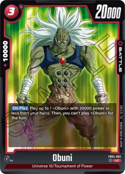 Obuni #FB04-003 · Dragon Ball Super: Fusion world