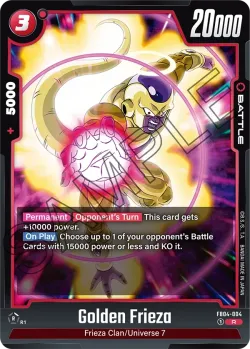 Golden Frieza #FB04-004 · Dragon Ball Super: Fusion world