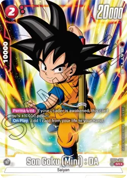 Son Goku (Mini) : DA #FB04-012 · Dragon Ball Super: Fusion world