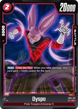 Dyspo #FB04-015 · Dragon Ball Super: Fusion world