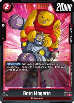 Bota Magetta #FB04-020 · Dragon Ball Super: Fusion world
