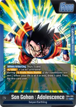 Son Gohan : Adolescence #FB04-026 · Dragon Ball Super: Fusion world