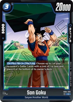 Son Goku #FB04-035 · Dragon Ball Super: Fusion world