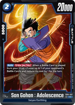 Son Gohan : Adolescence #FB04-037 · Dragon Ball Super: Fusion world