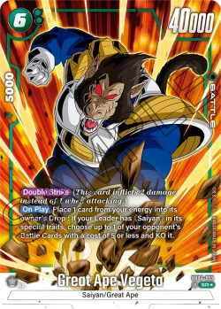 Great Ape Vegeta #FB04-052 · Dragon Ball Super: Fusion world
