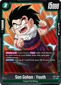 Son Gohan : Youth #FB04-060 · Dragon Ball Super: Fusion world