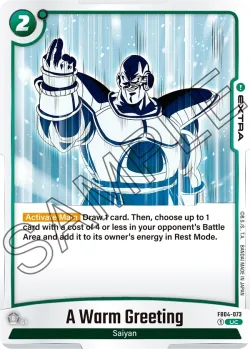 A Warm Greeting #FB04-073 · Dragon Ball Super: Fusion world