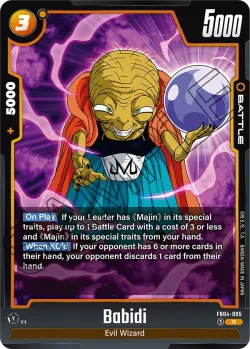 Babidi #FB04-085 · Dragon Ball Super: Fusion world