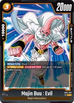 Majin Buu : Evil #FB04-092 · Dragon Ball Super: Fusion world