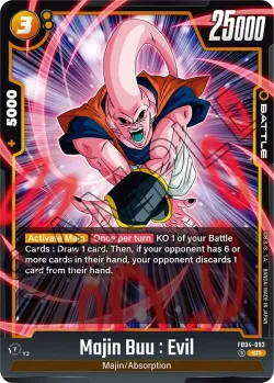 Majin Buu : Evil #FB04-093 · Dragon Ball Super: Fusion world