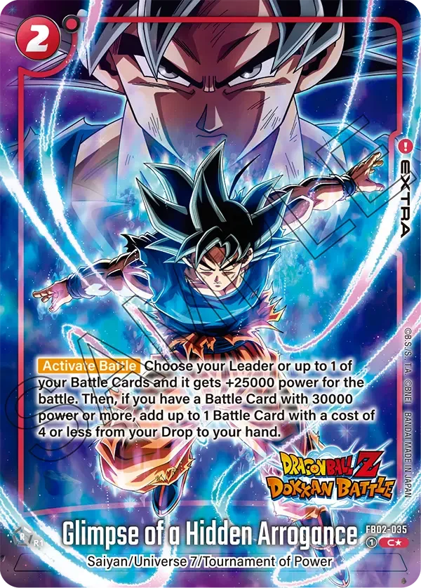 Glimpse of a Hidden Arrogance 「FB02-035-p2」「EN」