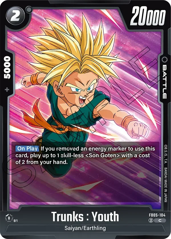 Trunks : Youth 「FB05-104」「EN」