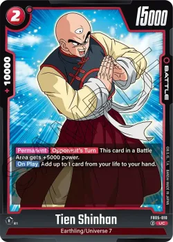 Tien Shinhan #FB05-010 · Dragon Ball Super: Fusion world