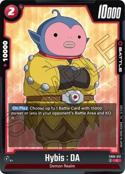 Hybis : DA #FB05-012 · Dragon Ball Super: Fusion world