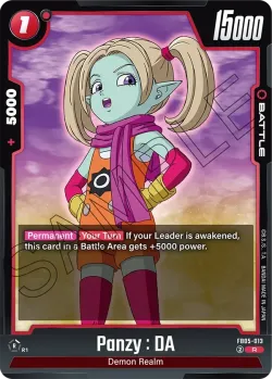 Panzy : DA #FB05-013 · Dragon Ball Super: Fusion world