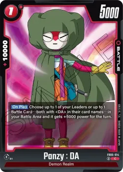 Panzy : DA #FB05-014 · Dragon Ball Super: Fusion world