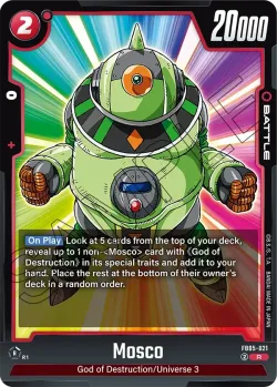 Mosco #FB05-021 · Dragon Ball Super: Fusion world