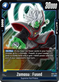 Zamasu : Fused #FB05-029 · Dragon Ball Super: Fusion world