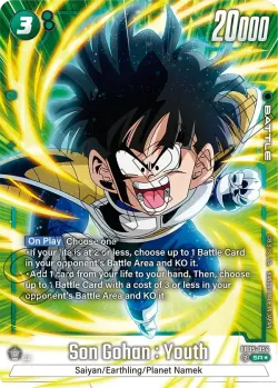 Son Gohan : Youth #FB05-054 · Dragon Ball Super: Fusion world