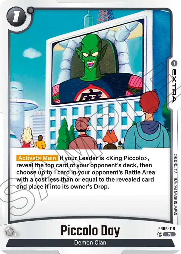 Piccolo Day 「FB06-118」「EN」
