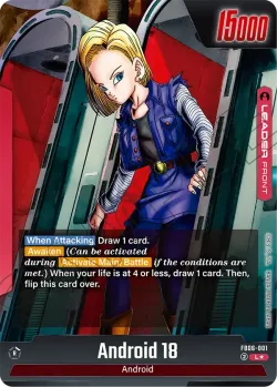 Android 18 #FB06-001 · Dragon Ball Super: Fusion world