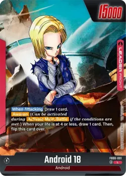 Android 18 #FB06-001 · Dragon Ball Super: Fusion world