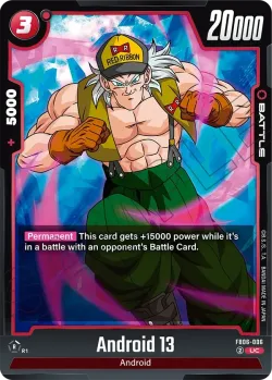 Android 13 #FB06-006 · Dragon Ball Super: Fusion world