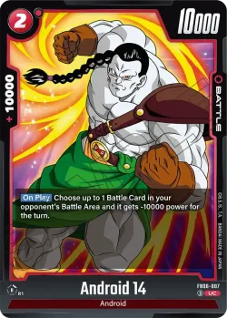 Android 14 #FB06-007 · Dragon Ball Super: Fusion world