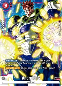 Android 16 #FB06-009 · Dragon Ball Super: Fusion world