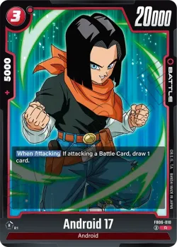 Android 17 #FB06-010 · Dragon Ball Super: Fusion world