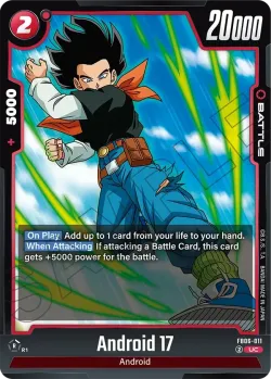 Android 17 #FB06-011 · Dragon Ball Super: Fusion world
